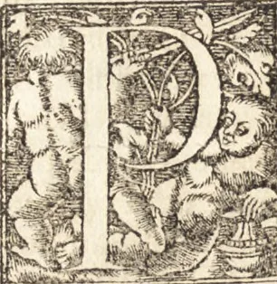 An illustration from D. Gregorii Nazianzeni Orationes XXX, 1531, leaf 79