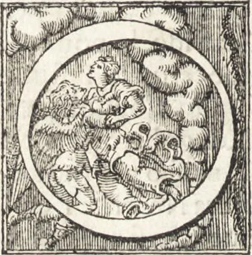 An illustration from Descrittione di tvtta Italia ... nella quale si contiene il sito di essa, l'origine, & le signorie della città, & delle castella, co i nomi antichi & moderni i costumi de populi, le condicioni de paesi, et piv gli hvomini famosi che l'hanno illustrata, i monti, i laghi, i fiumi, le fontane, i bagni, le minere, con tutti l'opre marauigliose in lei dalla natura prodotte, 1550, leaf 957