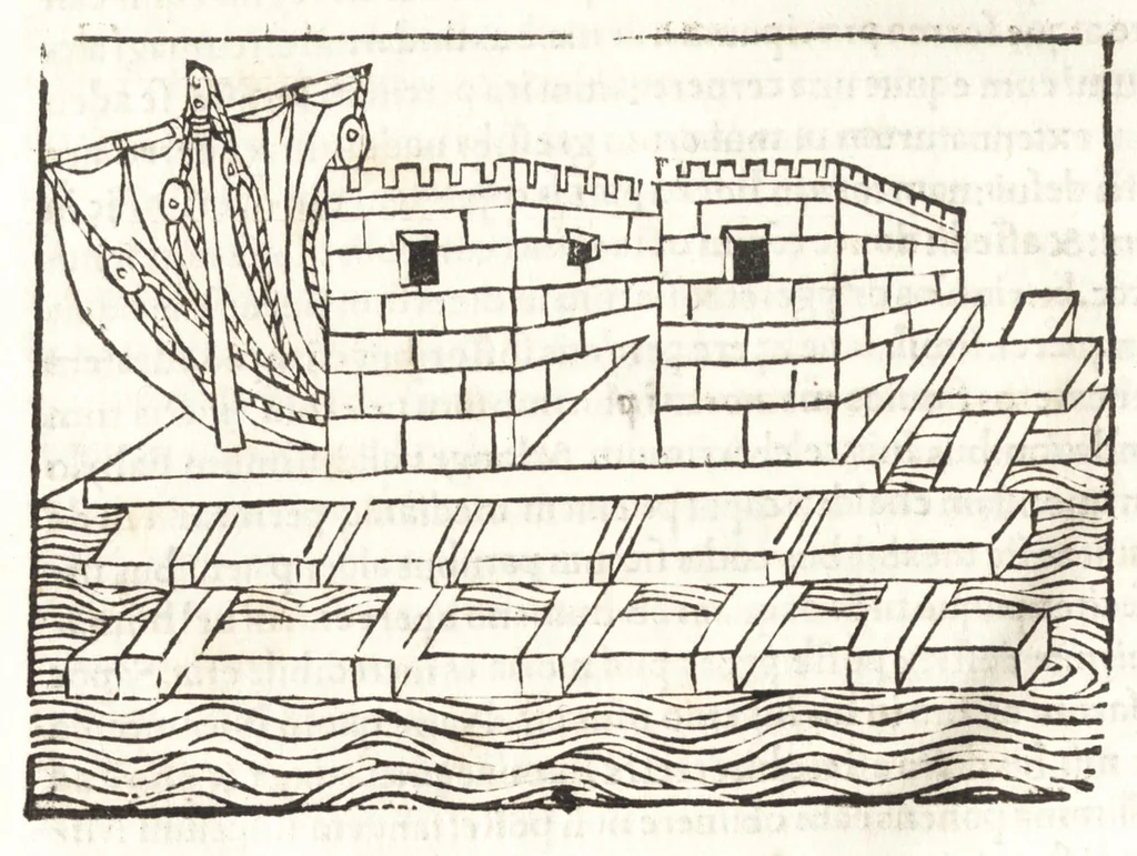 An illustration from Elenchus & index rerum militarium quae singulis codicis huius in uoluminibus continetur ut inpromptu sint uniuersa hoc est ne talium rerum curiosa perlegen .., leaf 407
