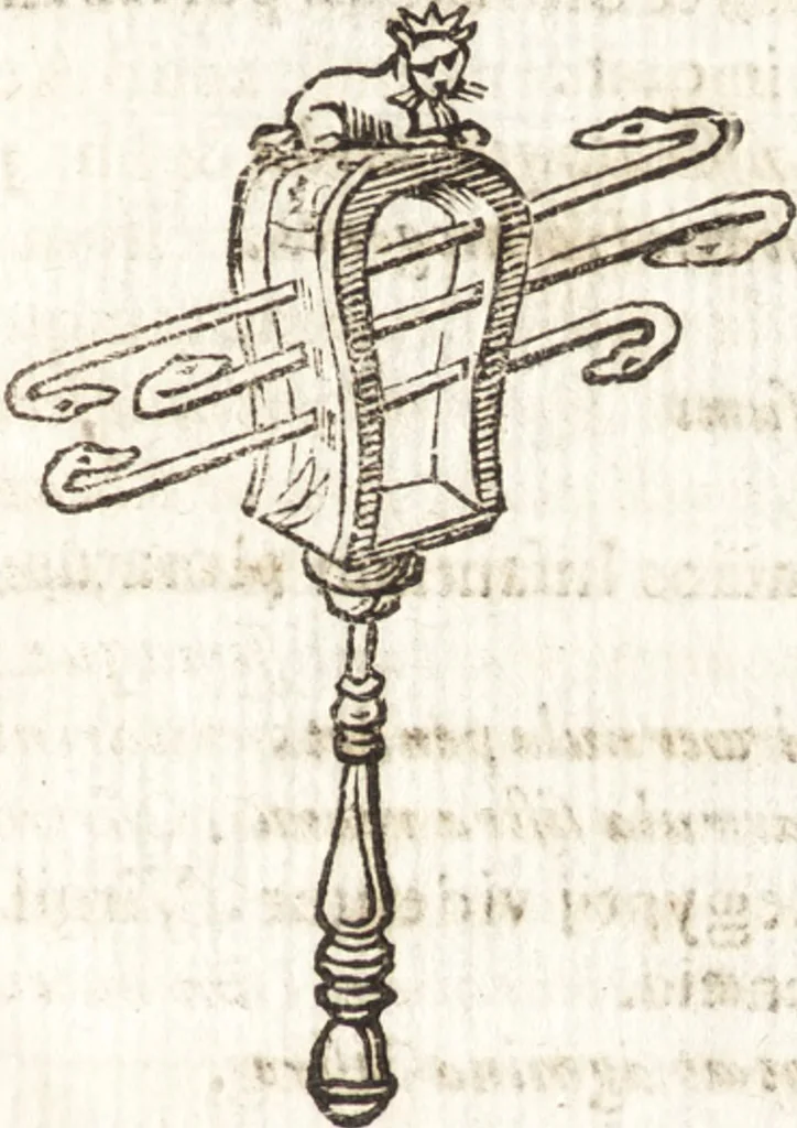 An illustration from De profanis et sacris veteribus ritibus, 1644, leaf 110