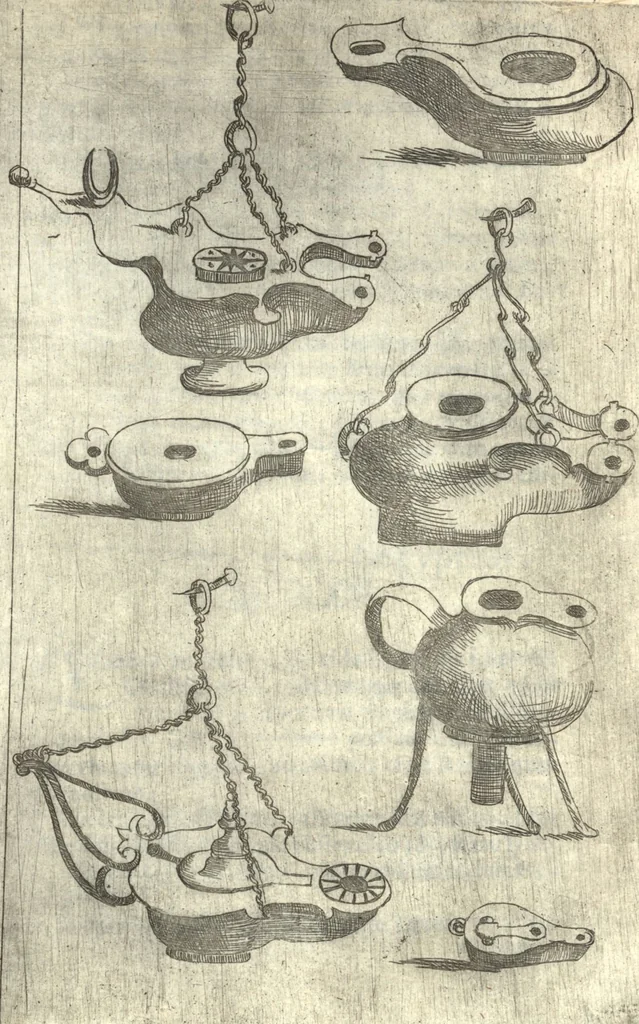 An illustration from De profanis et sacris veteribus ritibus, 1644, leaf 118