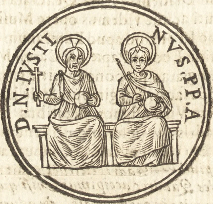 An illustration from De profanis et sacris veteribus ritibus, 1644, leaf 133