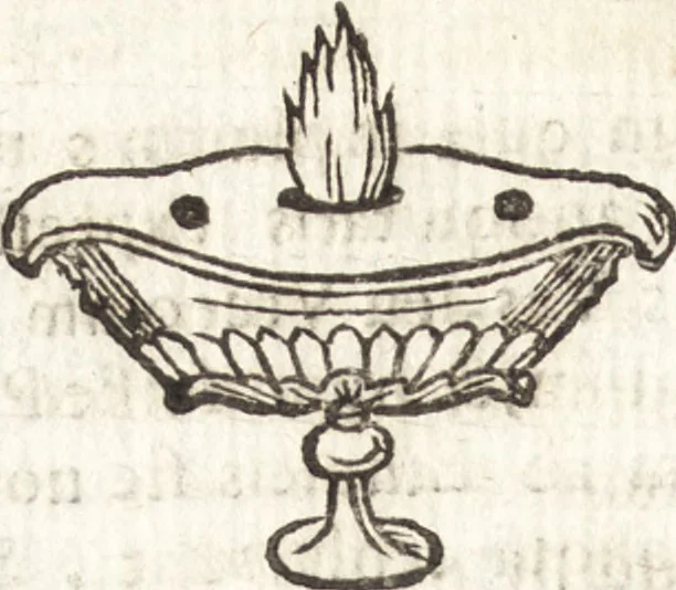 An illustration from De profanis et sacris veteribus ritibus, 1644, leaf 213