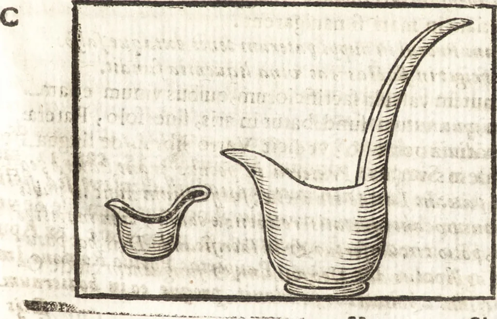 An illustration from De profanis et sacris veteribus ritibus, 1644, leaf 214