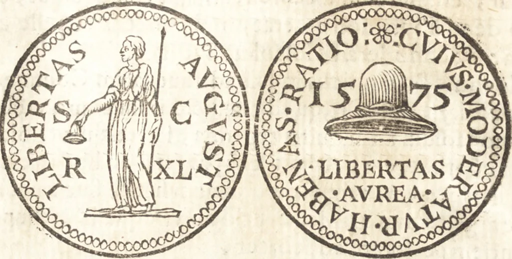 An illustration from De profanis et sacris veteribus ritibus, 1644, leaf 261