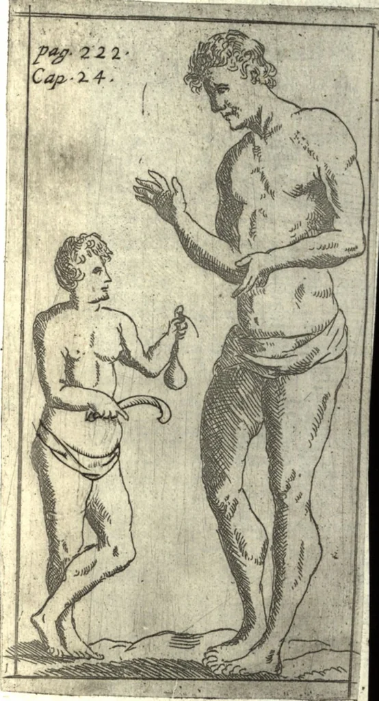 An illustration from De profanis et sacris veteribus ritibus, 1644, leaf 292