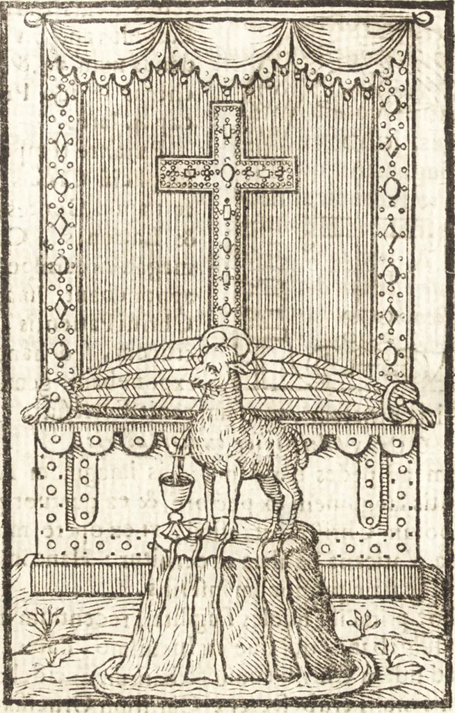 An illustration from De profanis et sacris veteribus ritibus, 1644, leaf 393