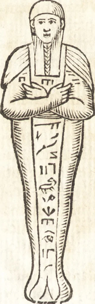 An illustration from De profanis et sacris veteribus ritibus, 1644, leaf 59