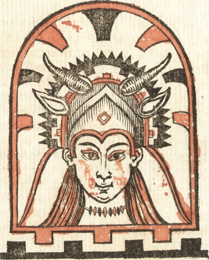 An illustration from De profanis et sacris veteribus ritibus, 1644, leaf 98
