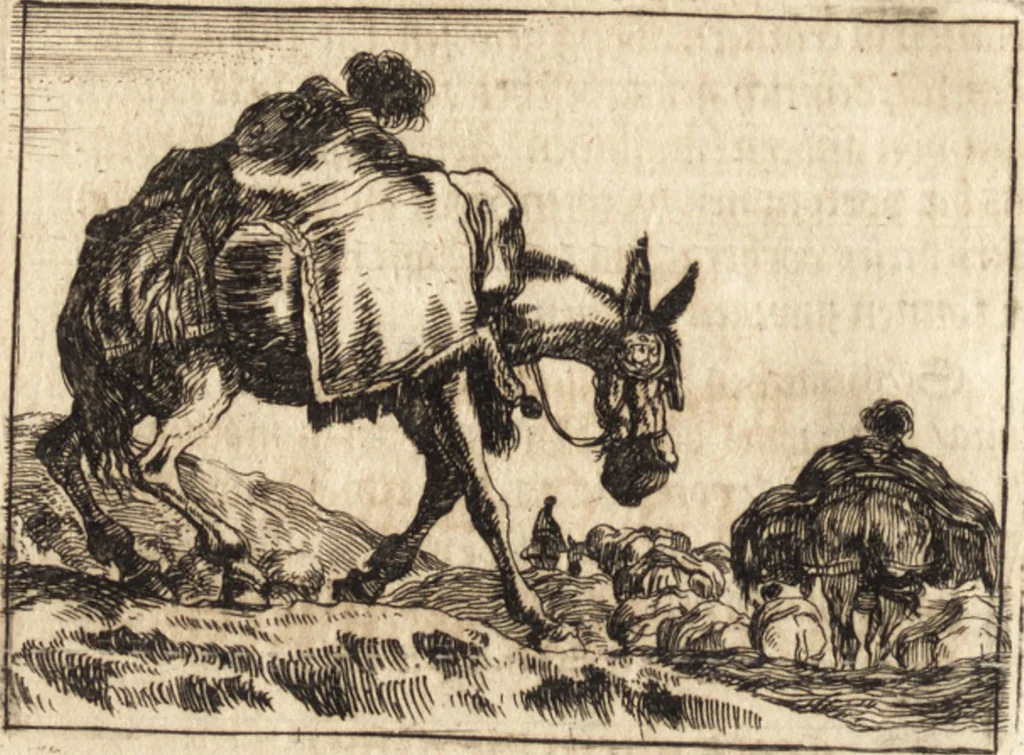 An illustration from Kunstbüchlein handelt von der Radier- und Etzkunst : wie man nemlich mit Scheidwasser in Kupffer etzen, das Scheid- oder Etzwasser, wie auch den harten und weichen Etzgrund machen solle : beneben kurtzer Beschreibung wie man die Kupffer-Platten abdrucken ..., 1652, leaf 183