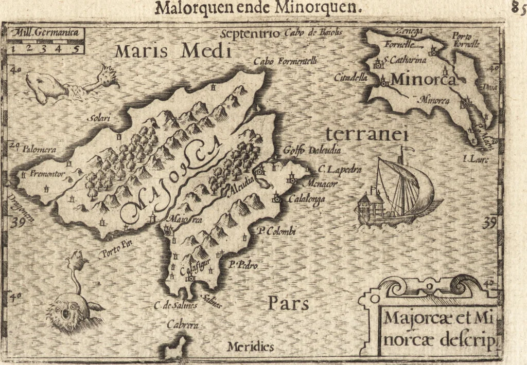 An illustration from Hand-boeck, of Cort begrijp der caerten ende beschryvinghen van alle landen des werelds, 1609, leaf 102