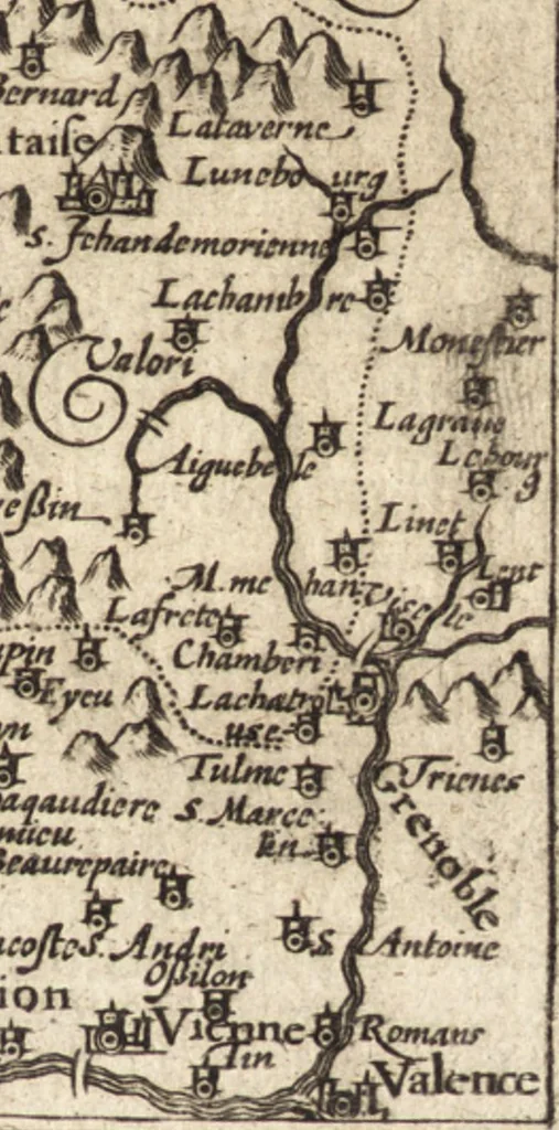 An illustration from Hand-boeck, of Cort begrijp der caerten ende beschryvinghen van alle landen des werelds, 1609, leaf 138