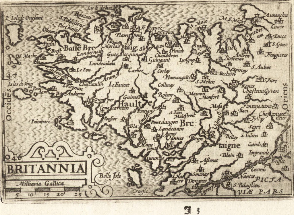 An illustration from Hand-boeck, of Cort begrijp der caerten ende beschryvinghen van alle landen des werelds, 1609, leaf 150