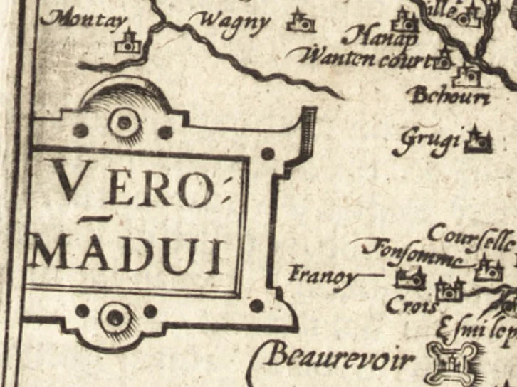 An illustration from Hand-boeck, of Cort begrijp der caerten ende beschryvinghen van alle landen des werelds, 1609, leaf 164