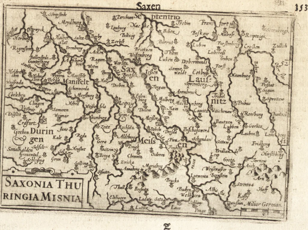 An illustration from Hand-boeck, of Cort begrijp der caerten ende beschryvinghen van alle landen des werelds, 1609, leaf 370