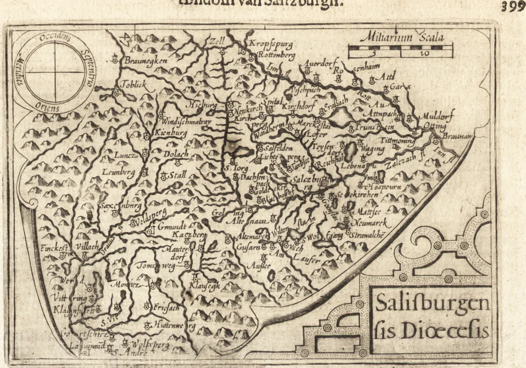An illustration from Hand-boeck, of Cort begrijp der caerten ende beschryvinghen van alle landen des werelds, 1609, leaf 416