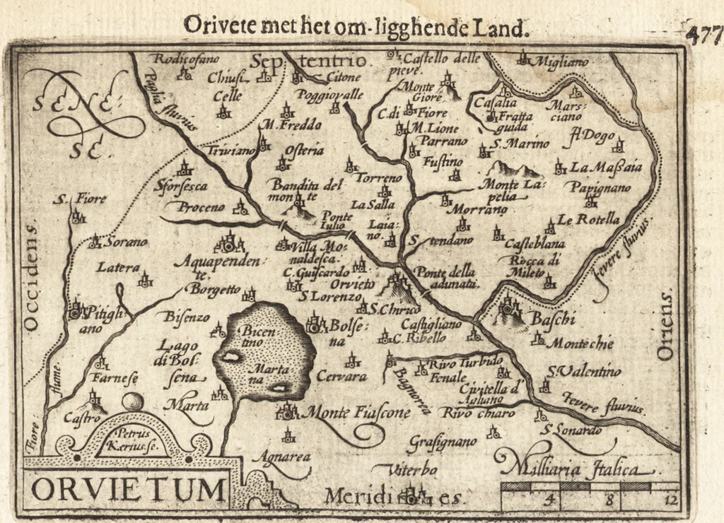 An illustration from Hand-boeck, of Cort begrijp der caerten ende beschryvinghen van alle landen des werelds, 1609, leaf 494