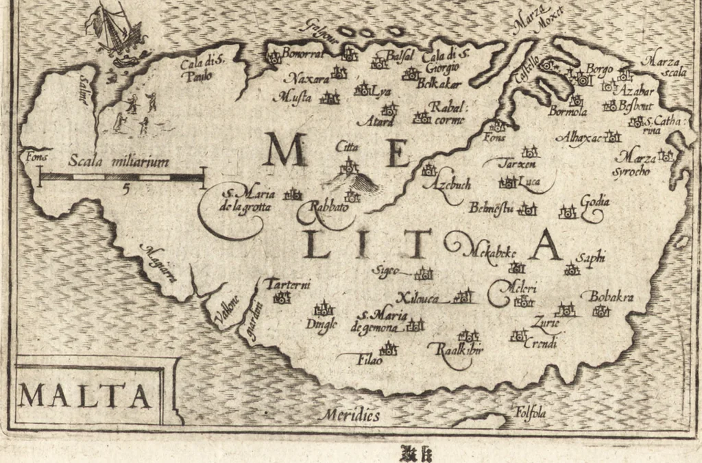 An illustration from Hand-boeck, of Cort begrijp der caerten ende beschryvinghen van alle landen des werelds, 1609, leaf 530