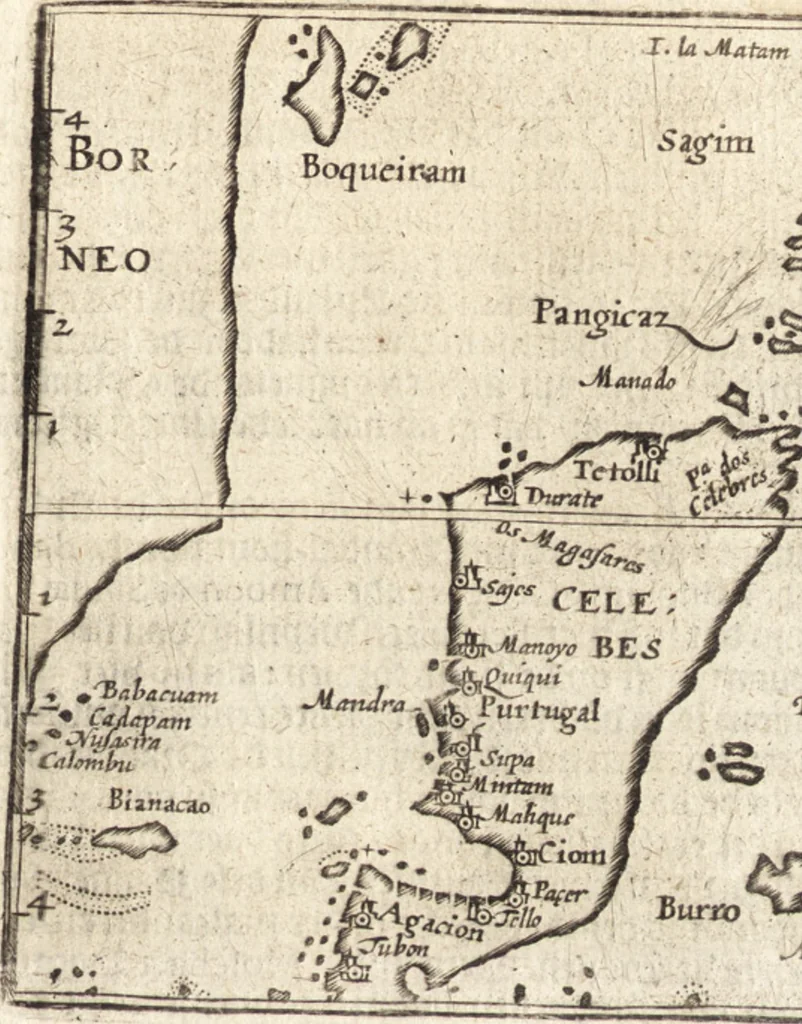 An illustration from Hand-boeck, of Cort begrijp der caerten ende beschryvinghen van alle landen des werelds, 1609, leaf 624