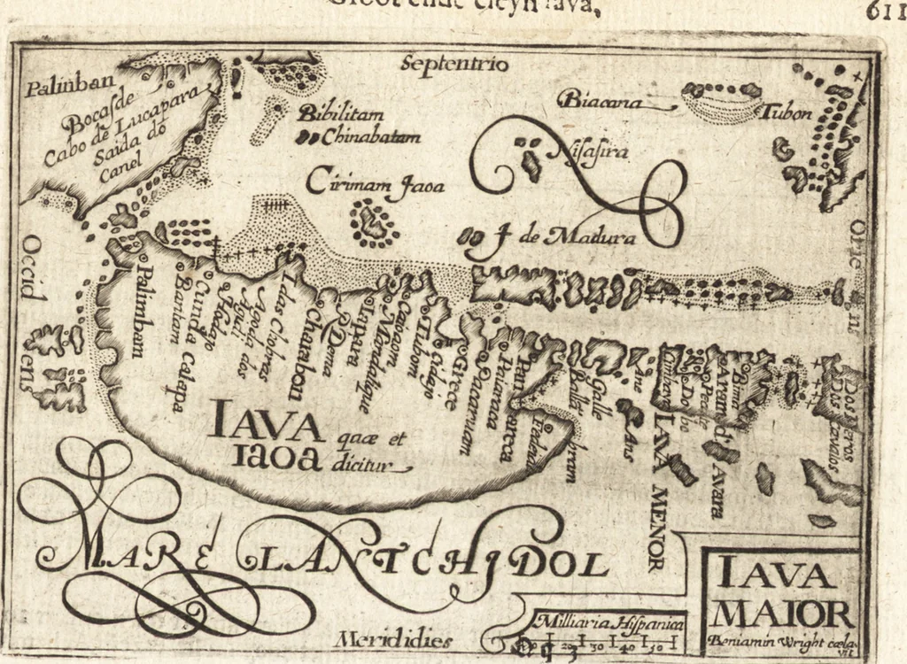 An illustration from Hand-boeck, of Cort begrijp der caerten ende beschryvinghen van alle landen des werelds, 1609, leaf 630