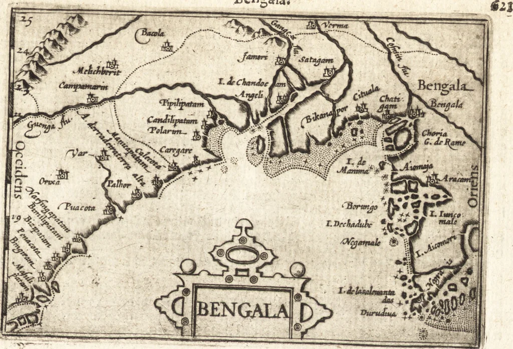 An illustration from Hand-boeck, of Cort begrijp der caerten ende beschryvinghen van alle landen des werelds, 1609, leaf 640