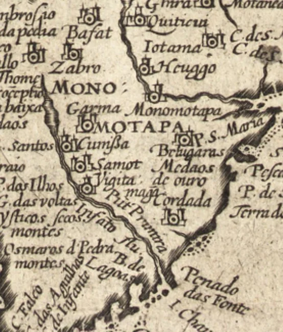 An illustration from Hand-boeck, of Cort begrijp der caerten ende beschryvinghen van alle landen des werelds, 1609, leaf 676