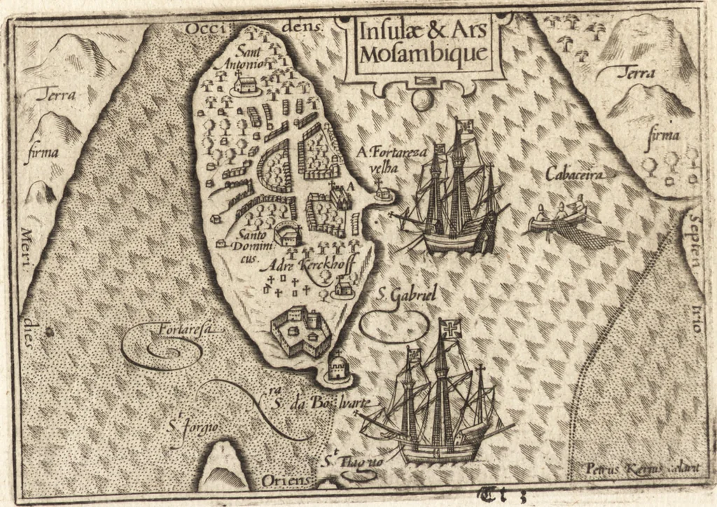 An illustration from Hand-boeck, of Cort begrijp der caerten ende beschryvinghen van alle landen des werelds, 1609, leaf 680