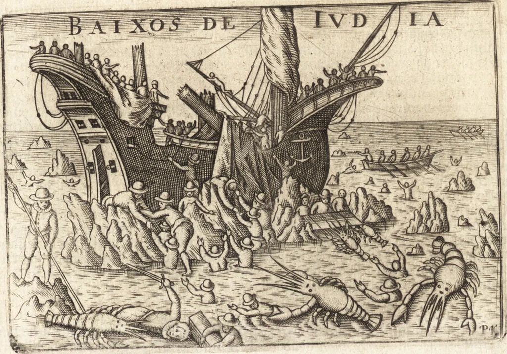 An illustration from Hand-boeck, of Cort begrijp der caerten ende beschryvinghen van alle landen des werelds, 1609, leaf 688