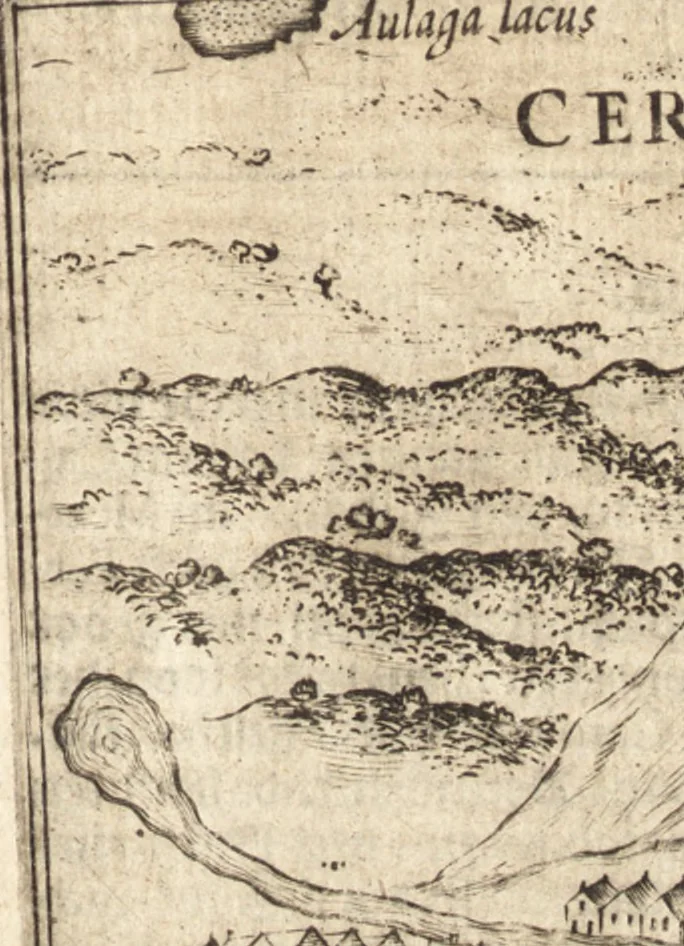 An illustration from Hand-boeck, of Cort begrijp der caerten ende beschryvinghen van alle landen des werelds, 1609, leaf 762