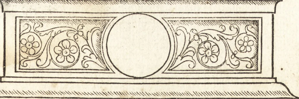 An illustration from Septem mirabilia orbis et vrbis Romae et Florentinae civitatis : cvm epytaph. pvl, 1510, leaf 10