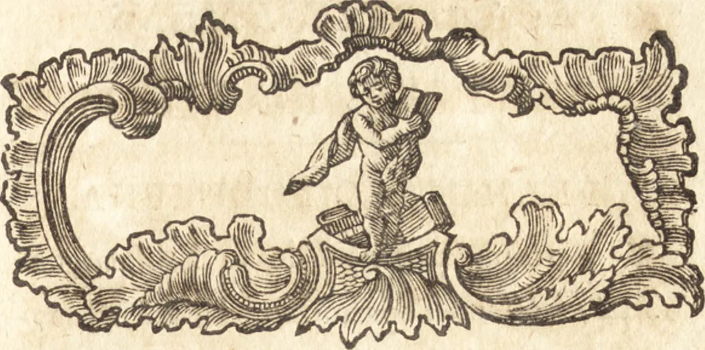 An illustration from Lettre à un amateur de la peinture avec des eclaircissements historiques sur un cabinet et les auteurs des tableaux qui le composent : ouvrage entremêlé de digressions sur la vie de plusieurs peintres modernes, 1755, leaf 32