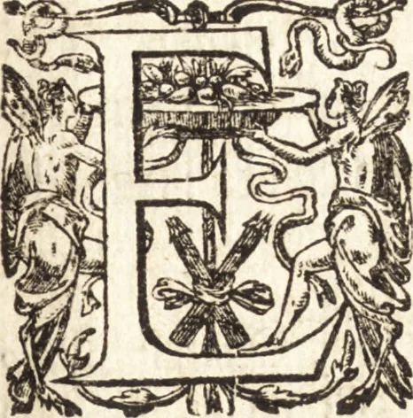 An illustration from Ivsti LipsI Opera omnia qvæ ad criticam proprie spectant : postremùm ab ipso aucta, correcta, digesta : quorum omnium index & ordo post præfationem, 1611, leaf 10