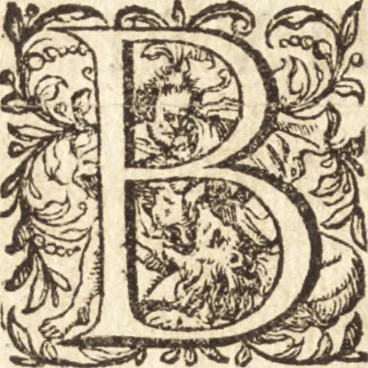 An illustration from Ivsti LipsI Opera omnia qvæ ad criticam proprie spectant : postremùm ab ipso aucta, correcta, digesta : quorum omnium index & ordo post præfationem, 1611, leaf 111