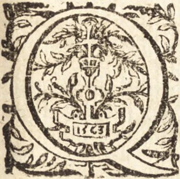 An illustration from Ivsti LipsI Opera omnia qvæ ad criticam proprie spectant : postremùm ab ipso aucta, correcta, digesta : quorum omnium index & ordo post præfationem, 1611, leaf 24