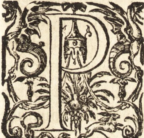 An illustration from Ivsti LipsI Opera omnia qvæ ad criticam proprie spectant : postremùm ab ipso aucta, correcta, digesta : quorum omnium index & ordo post præfationem, 1611, leaf 362