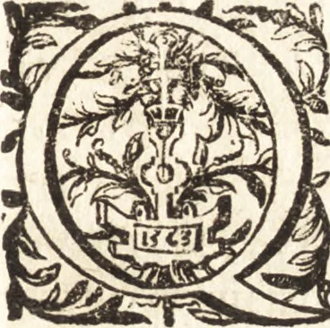 An illustration from Ivsti LipsI Opera omnia qvæ ad criticam proprie spectant : postremùm ab ipso aucta, correcta, digesta : quorum omnium index & ordo post præfationem, 1611, leaf 648