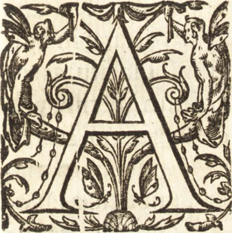 An illustration from I. LipsI De recta pronvnciatione Latinæ linguæ dialogvs, 1609, leaf 10