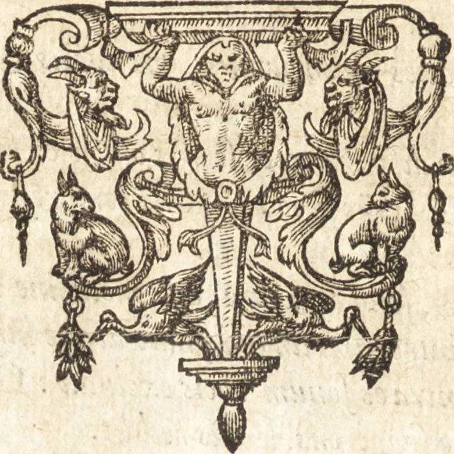 An illustration from I. LipsI De recta pronvnciatione Latinæ linguæ dialogvs, 1609, leaf 77