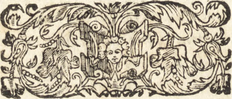 An illustration from Eccellenza della statva del San Giorgio di Donatello scultore fiorentino, posta nella facciata di fuori d'Orsan Michele, 1584, leaf 13