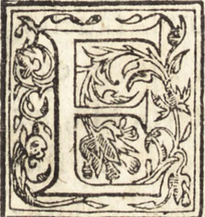 An illustration from Eccellenza della statva del San Giorgio di Donatello scultore fiorentino, posta nella facciata di fuori d'Orsan Michele, 1584, leaf 6