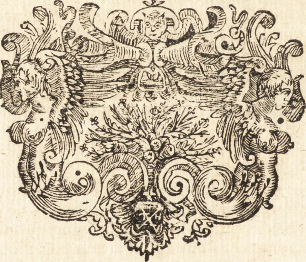 An illustration from Le pieux pelerin, ou Voyage de Ierusalem. Divisé en trois livres, contenans la description topographique de plusieurs royaumes, pais, villes, nations estrangeres, nommément des quatorze religions orientales... Ioinct un discours de l'Alcoran, et un traicté de la cité de Ierusalem, et de tous les saincts lieux de la Palestine, 1666, leaf 315