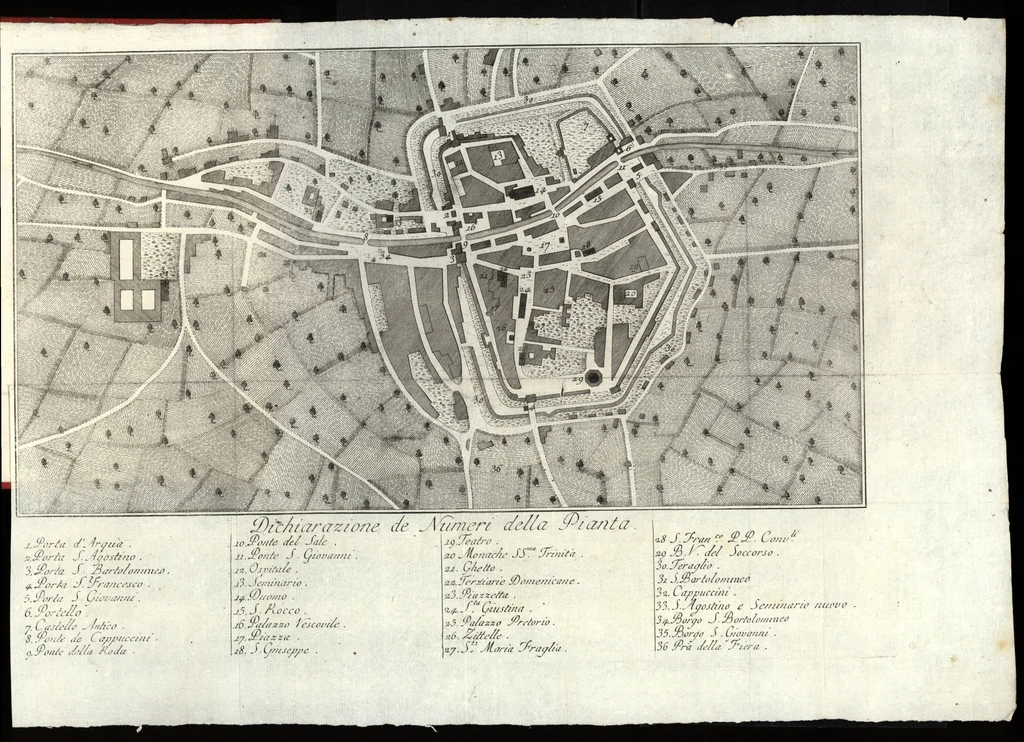 An illustration from Le pitture, sculture ed architetture della città di Rovigo : con indici ed illustrazioni, 1793, leaf 376