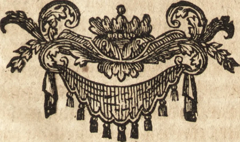 An illustration from Joh. Frieder. Christen, Professoris bey der Universität zu Leipzig, Anzeige und Auslegung der Monogrammatum : einzeln und verzogenen Anfangsbuchstaben der Nahmen, auch anderer Züge und Zeichen, unter welchen berühmte Mahler, Kupferstecher, und andere dergleichen Künstler, aus ihren Wercken sich verborgen haben : alles aus gutem Grunde und aus den ersten Wercken selbst, ietzt von neuem genommen, 1747, leaf 146