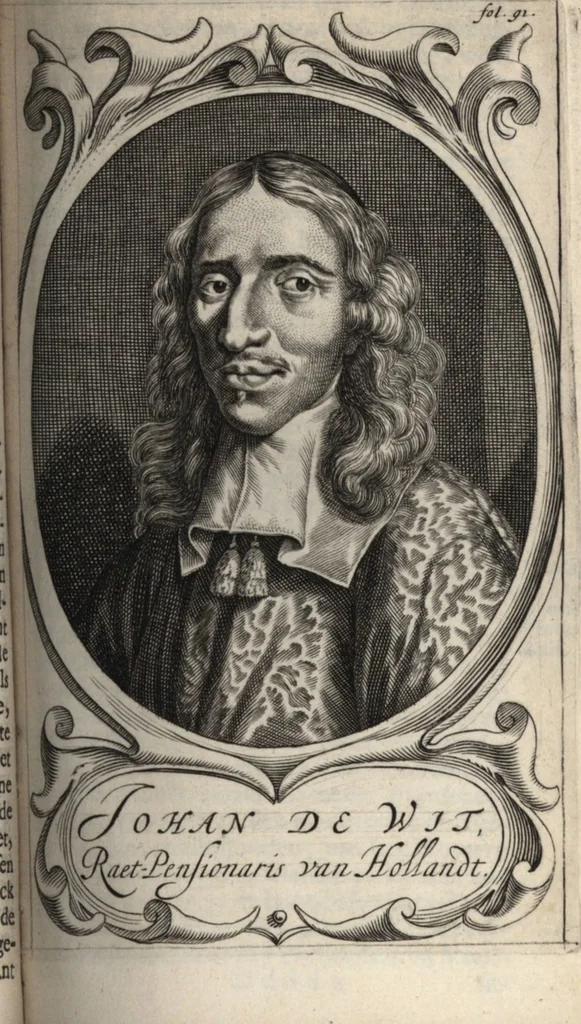 An illustration from De reysende Mercurius : verhandelende de hedendaeghsche en onlanghs tegenwoordige staet en verrichtingen van Europa, afbeeldinge der volckeren, staets-handelingen, bysondere voorvallen, en afbeeldinge der zeden, &c. : met schoone koopere platen der geschiedenissen verçiert, 1673, leaf 112