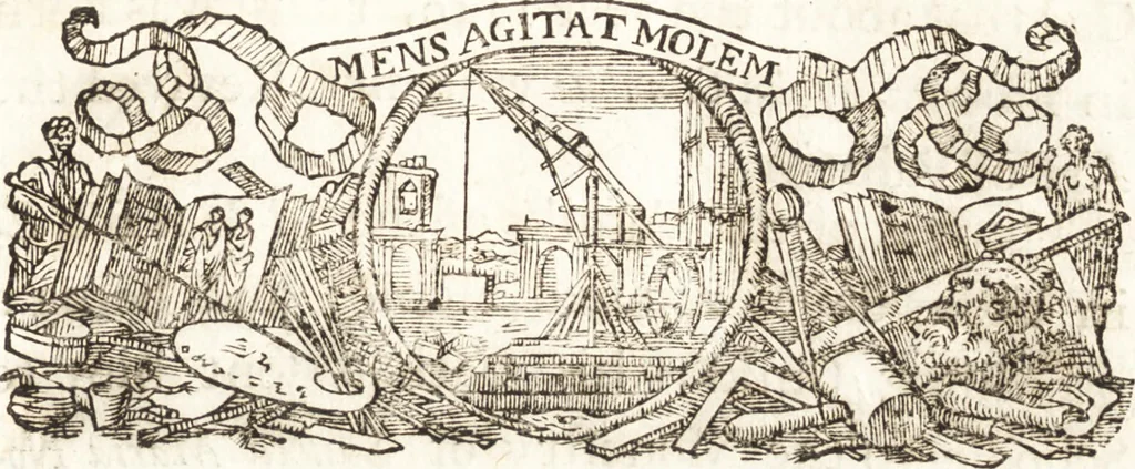 An illustration from Painting illustrated in three diallogues : containing some choice observations upon the art, together with the lives of the most eminent painters, from Cimabue, to the time of Raphael and Michel Angelo : with an explanation of the difficult terms, 1685, leaf 172
