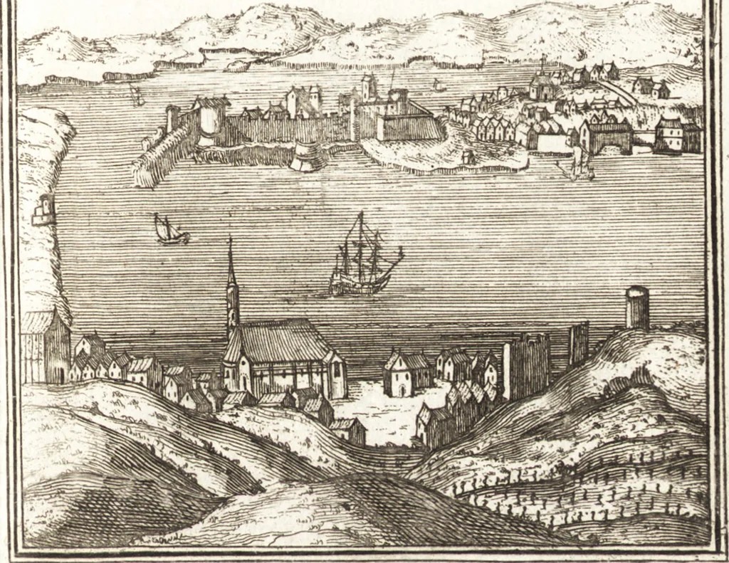 An illustration from Les travaux de Mars, ou, L'art de la guerre : divisé en trois parties ... : avec un ample détail de la milice des Turcs, tant pour l'attaque que pour la deffence : ouvrage enrichi de plus de quatre cens planches gravées en taille-douce, 1684, leaf 366