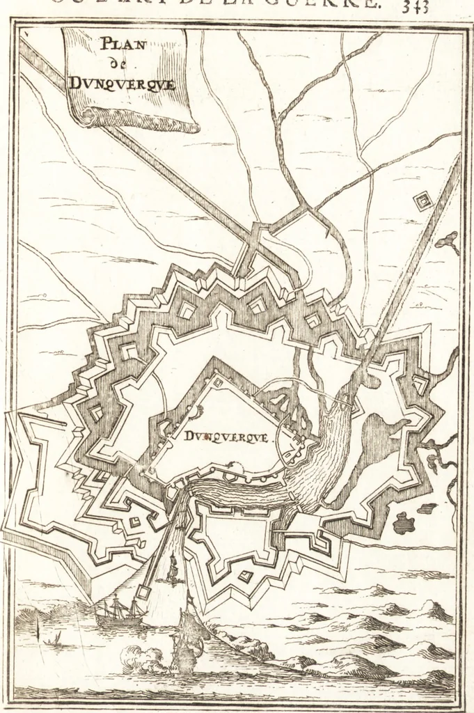 An illustration from Les travaux de Mars, ou, L'art de la guerre : divisé en trois parties ... : avec un ample détail de la milice des Turcs, tant pour l'attaque que pour la deffence : ouvrage enrichi de plus de quatre cens planches gravées en taille-douce, 1684, leaf 378