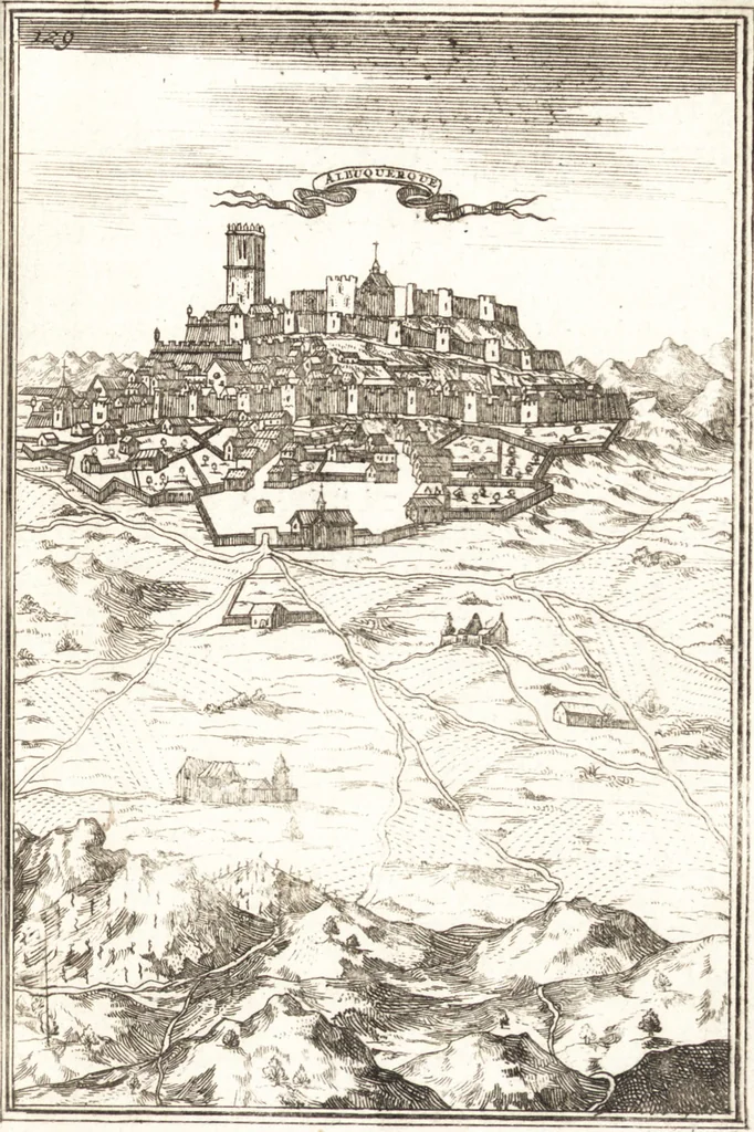 An illustration from Les travaux de Mars, ou, L'art de la guerre : divisé en trois parties ... : avec un ample détail de la milice des Turcs, tant pour l'attaque que pour la deffence : ouvrage enrichi de plus de quatre cens planches gravées en taille-douce, 1684, leaf 394