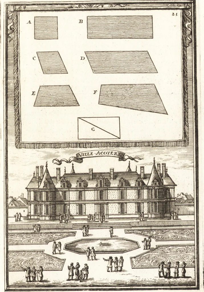 An illustration from Les travaux de Mars, ou, L'art de la guerre : divisé en trois parties ... : avec un ample détail de la milice des Turcs, tant pour l'attaque que pour la deffence : ouvrage enrichi de plus de quatre cens planches gravées en taille-douce, 1684, leaf 46