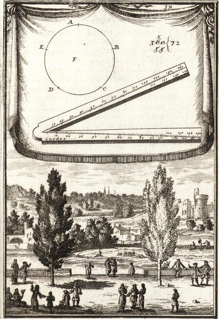 An illustration from Les travaux de Mars, ou, L'art de la guerre : divisé en trois parties ... : avec un ample détail de la milice des Turcs, tant pour l'attaque que pour la deffence : ouvrage enrichi de plus de quatre cens planches gravées en taille-douce, 1684, leaf 64